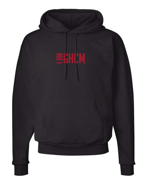 I AM GHCM Embroidered Hoodie