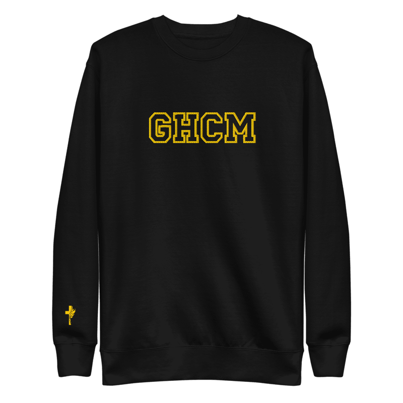 GHCM Collegiate Embroidered Sweater