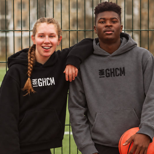 I AM GHCM Embroidered Hoodie