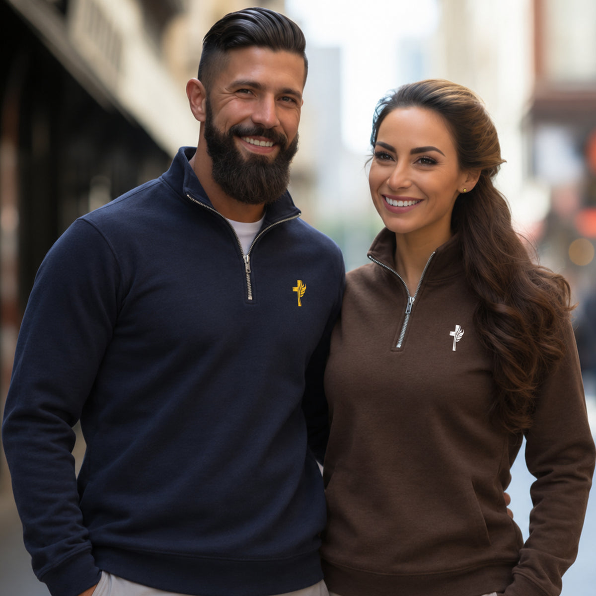 GHCM Embroidered Quarter Zip