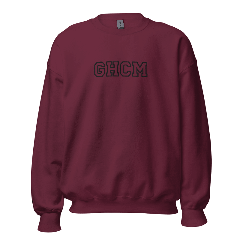 GHCM Collegiate Embroidered Sweater