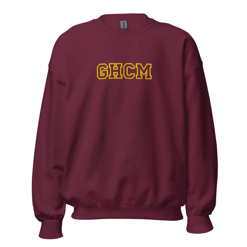 GHCM Collegiate Embroidered Sweater