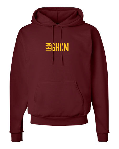 I AM GHCM Embroidered Hoodie