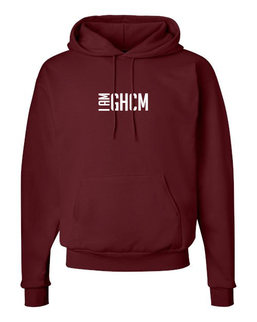 I AM GHCM Embroidered Hoodie