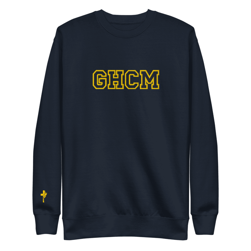 GHCM Collegiate Embroidered Sweater
