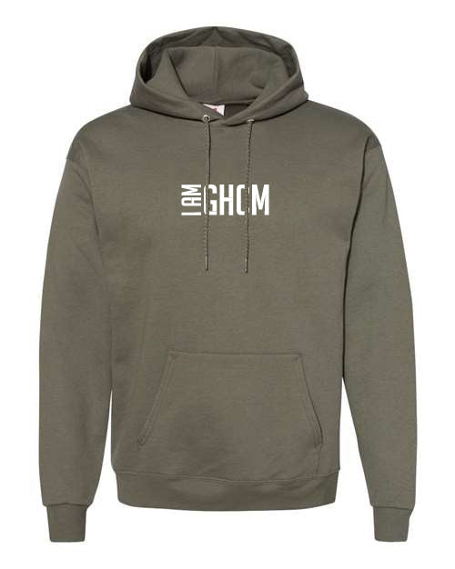I AM GHCM Embroidered Hoodie