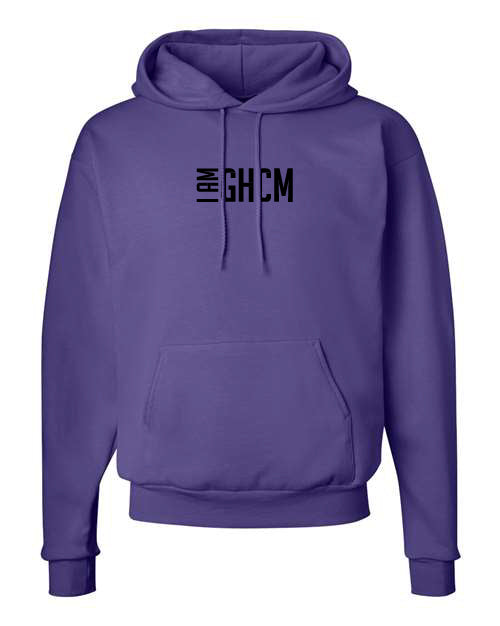 I AM GHCM Embroidered Hoodie