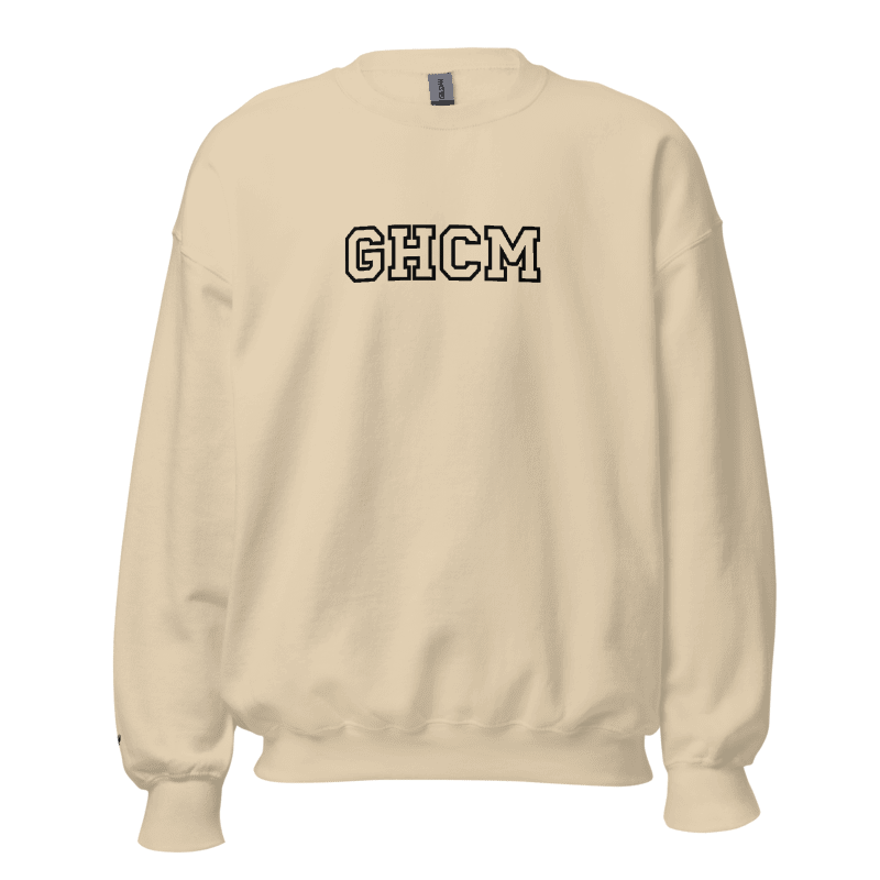 GHCM Collegiate Embroidered Sweater