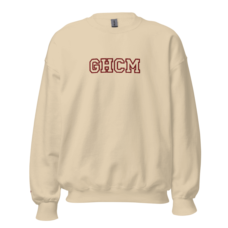 GHCM Collegiate Embroidered Sweater